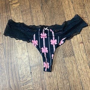 COPY - Victoria’s Secret Dream Angels Pink & Black Thong